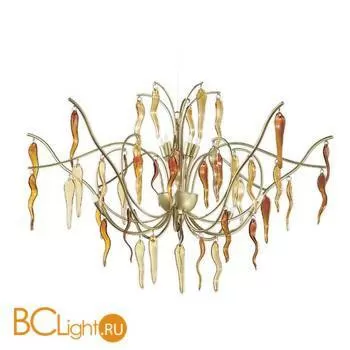 Люстра Masca Crystal 1820/10 Oro n.1 / Glass 435 436
