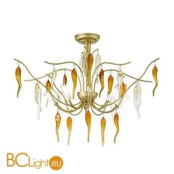 Потолочный светильник Masca Crystal 1820/5PL Oro n.1 / Glass 435 436