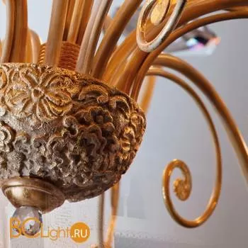 Люстра Masca Damasco 1828/12 Oro decape - Фото 0