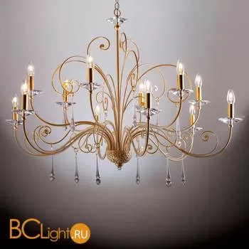 Люстра Masca Damasco 1828/12 Oro decape