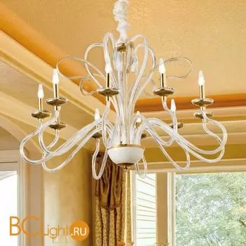 Люстра Masca Deco 1878/10 Bianco oro - Фото 0
