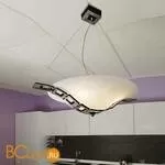 Подвесной светильник Masca Doge 1849/3S Nero argento / Glass 560