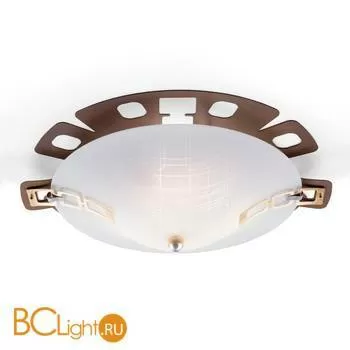 Потолочный светильник Masca Doge 1849/3PLG Ruggine oro / Glass 560