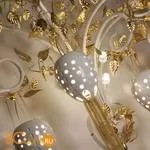 Бра Masca Fantasia 1881/A5 Bianco lucido oro - Фото 1