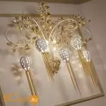 Бра Masca Fantasia 1881/A5 Bianco lucido oro