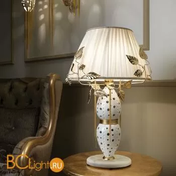 Настольная лампа Masca Fantasia 1881/BG Bianco lucido oro
