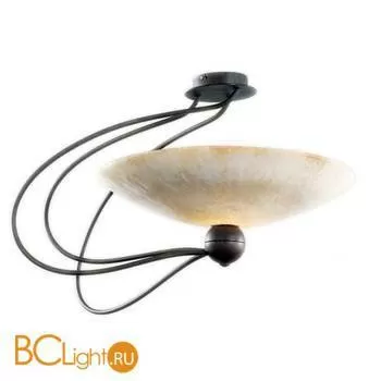 Потолочный светильник Masca Filo Fiore 1648/1 Tabacco / Glass 289