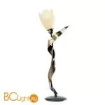 Настольный светильник Masca Fleur de Mai 1633/B Verde oliva / Glass 218