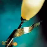 Настольный светильник Masca Fleur de Mai 1633/B Verde oliva / Glass 218 - Фото 0