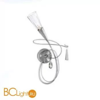 Бра Masca Flute 1802/A1S Alluminio / Glass 390