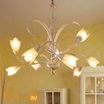 Люстра Masca Fontana 1805/9 Faggio / Glass 391