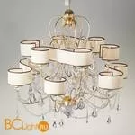 Люстра Masca Foulard 1876/12 Oro moka - Фото 0