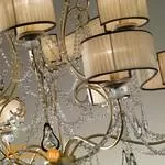 Люстра Masca Foulard 1876/12 Oro moka - Фото 2