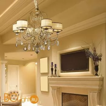 Люстра Masca Foulard 1876/6 Oro moka - Фото 0