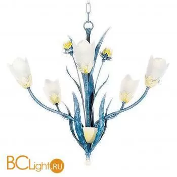 Люстра Masca Fresia 1641/5 Blu / Glass 235