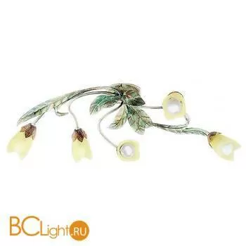 Потолочная люстра Masca Fresia 1642/5 Verde / Glass 234