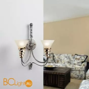 Бра Masca Futura 1565/A2 Terra oro / Glass 116 - Фото 0