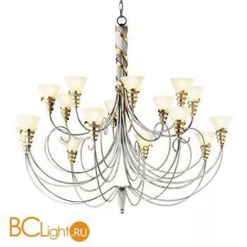 Люстра Masca Futura 1565/24 Terra oro / Glass 165