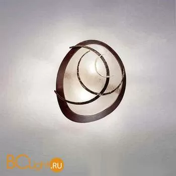 Настенный светильник Masca Galassia 1848/A2 Ruggine oro / Glass 555