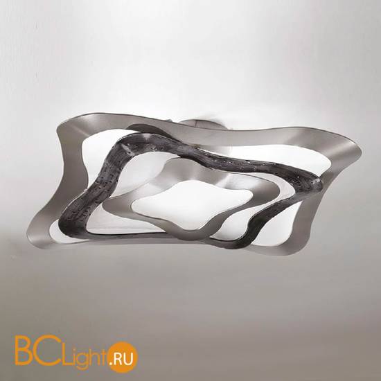 Потолочный светильник Masca Gioiello 1844/2PL Ral nero / Glass 550