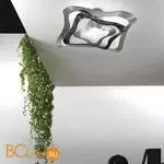 Потолочный светильник Masca Gioiello 1844/2PL Ral nero / Glass 550 - Фото 0