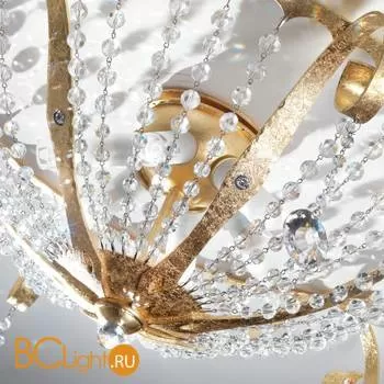 Потолочный светильник Masca Gotica 1846/12PL Oro frise - Фото 0