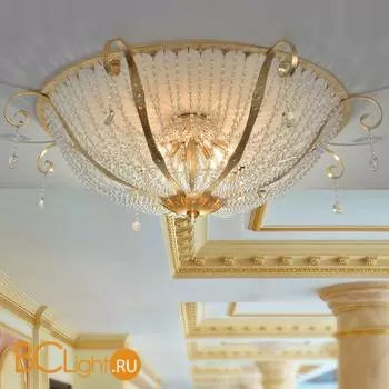 Потолочный светильник Masca Gotica 1846/12PL Oro frise