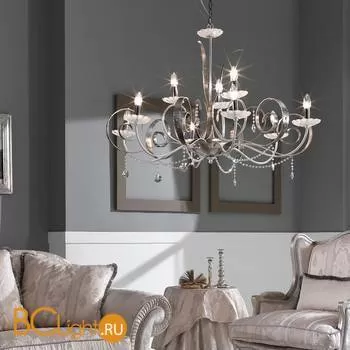 Люстра Masca Gotica 1846/9 Argento platino - Фото 0