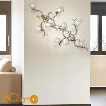 Настенно-потолочный светильник Masca Infinity 1853/8C Champagne / Glass 559