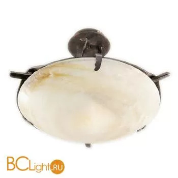 Потолочный светильник Masca Intreccio 1660/1PL Peltro / Glass 282