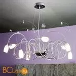 Люстра Masca Kikka 1850/9 Argento brunito / Glass 559