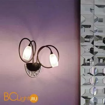 Бра Masca Zoe 1851/A2 Ardesia nichel / Glass 559