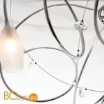 Потолочная люстра Masca Kikka 1850/6PL Argento brunito / Glass 559 - Фото 0