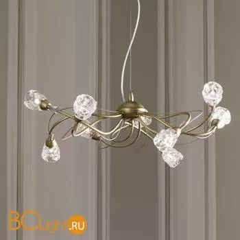 Люстра Masca Luna 1865/9 Ottone nichel / Glass 576