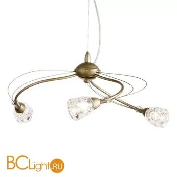 Люстра Masca Luna 1865/3 Ottone nichel / Glass 576