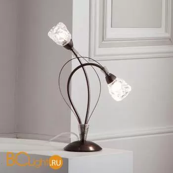 Настольная лампа Masca Luna 1865/B2 Moka nichel / Glass 576