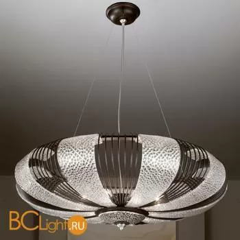 Подвесной светильник Masca Marrakech 1871/5S Corten argento/Glass 592