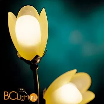 Настольный светильник Masca 1638 1638/B2 Verde oliva / Glass 218 - Фото 0