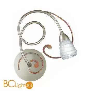 Бра Masca Medusa 1686/A1D Bordeaux / Glass 351