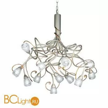 Люстра Masca Medusa 1686/12 Bordeaux / Glass 351