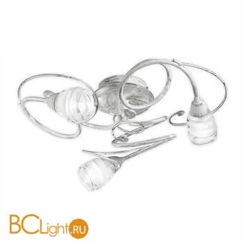 Потолочная люстра Masca Medusa 1686/3PL Bianco argento / Glass 351