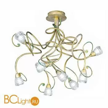 Потолочная люстра Masca Medusa 1686/8PL Pyrite / Glass 351