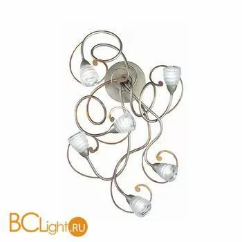 Бра Masca Medusa 1686/A6 Bordeaux / Glass 351