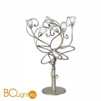 Настольная лампа Masca Medusa 1686/B6 Bordeaux / Glass 351