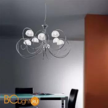 Люстра Masca Melodia 1838/8 Alluminio / Glass 523