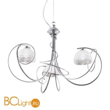 Люстра Masca Melodia 1838/3 Alluminio / Glass 523