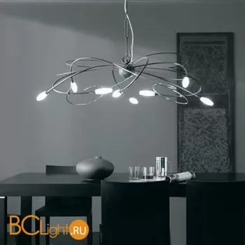 Люстра Masca Miss Irony 1681/8 Ardesia nichel / Glass 347