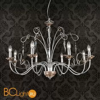 Люстра Masca Mozart 1874/8 Argento patinato