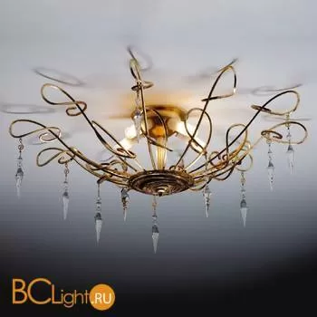 Потолочный светильник Masca Mozart 1874/5PL Oro cannella