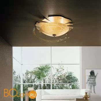 Потолочный светильник Masca Niagara 1825/3PLG Oro / Glass 452 - Фото 0